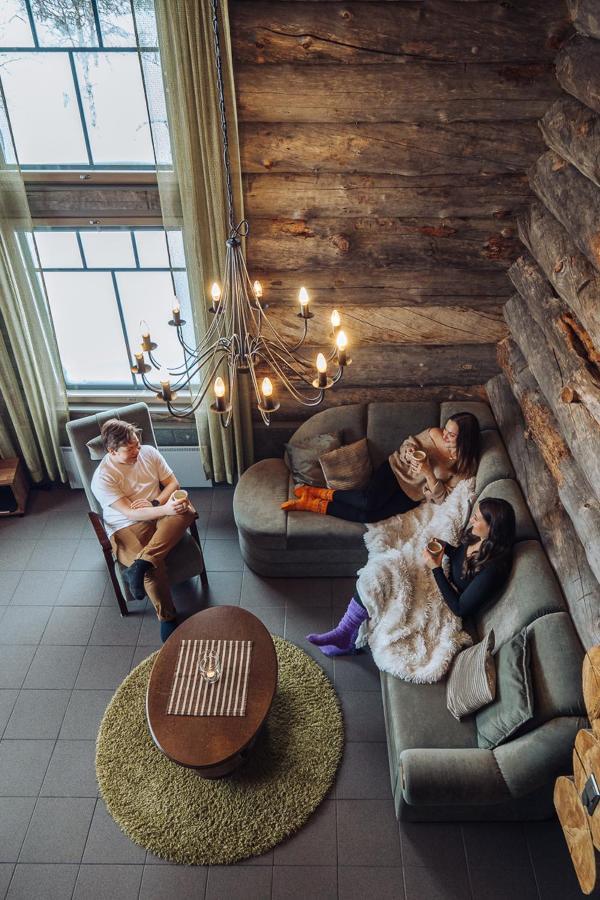 Sielikkö Aurora Log Apartments Saariselkä Exteriör bild