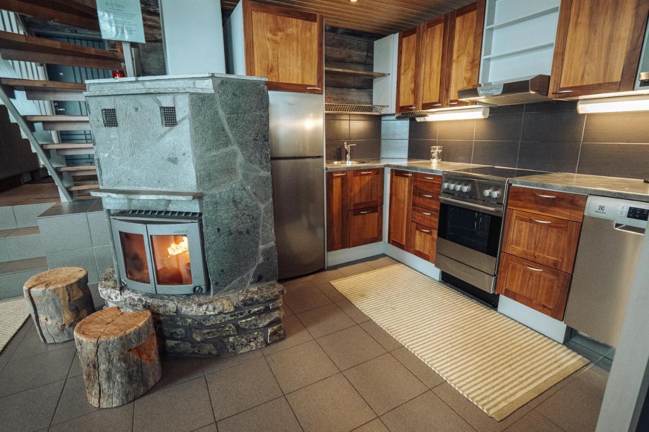 Sielikkö Aurora Log Apartments Saariselkä Exteriör bild