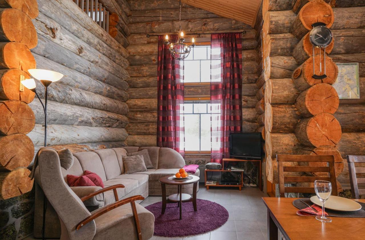 Sielikkö Aurora Log Apartments Saariselkä Exteriör bild