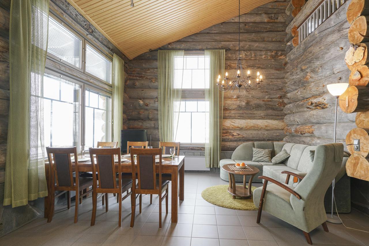 Sielikkö Aurora Log Apartments Saariselkä Exteriör bild