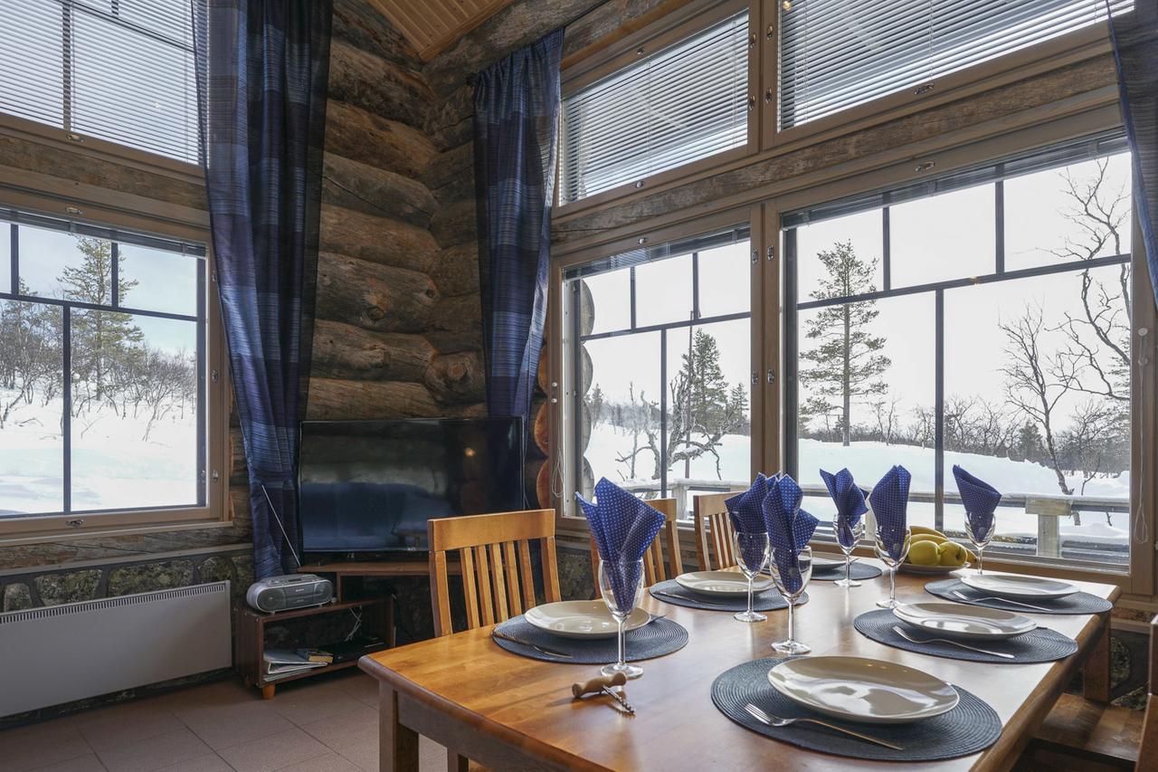 Sielikkö Aurora Log Apartments Saariselkä Exteriör bild