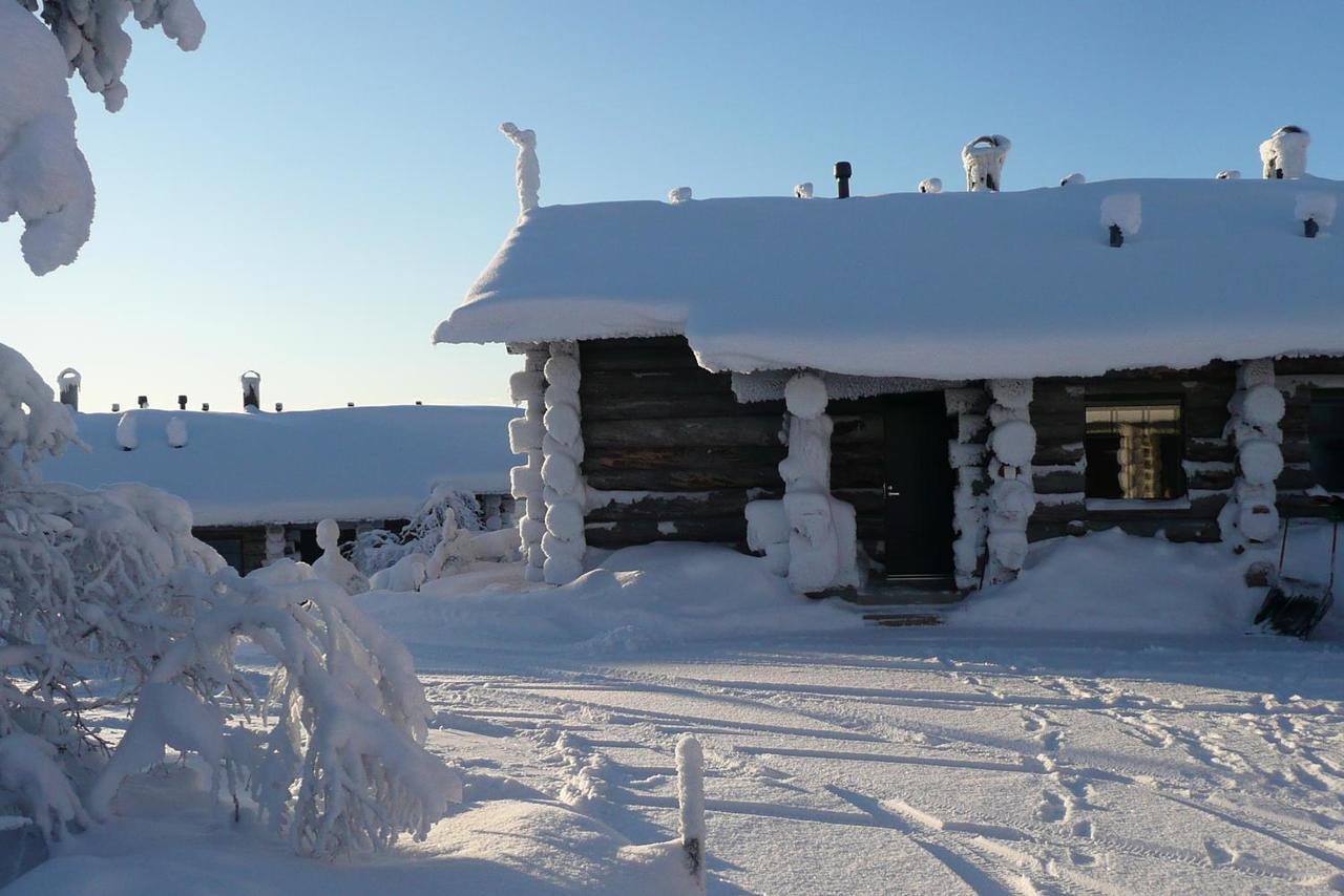 Sielikkö Aurora Log Apartments Saariselkä Exteriör bild