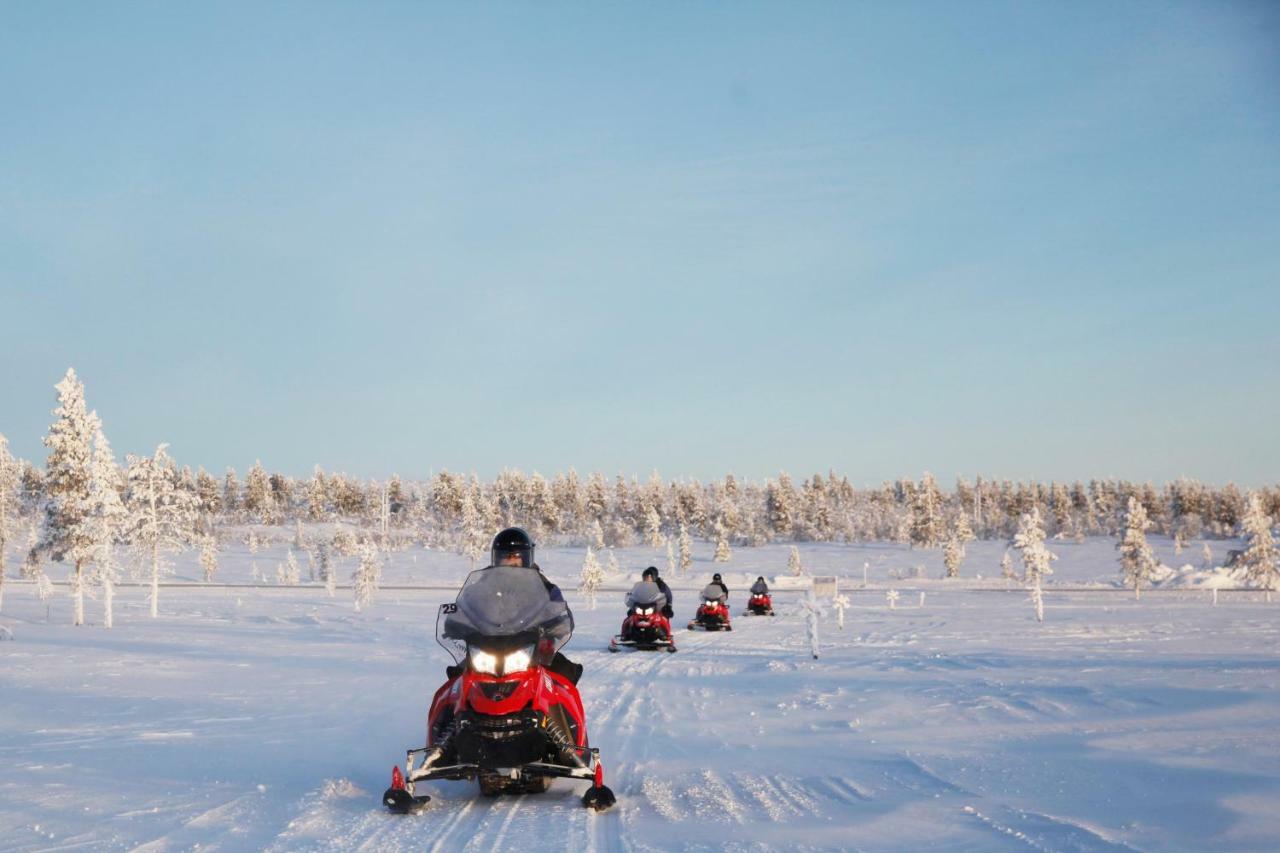 Sielikkö Aurora Log Apartments Saariselkä Exteriör bild